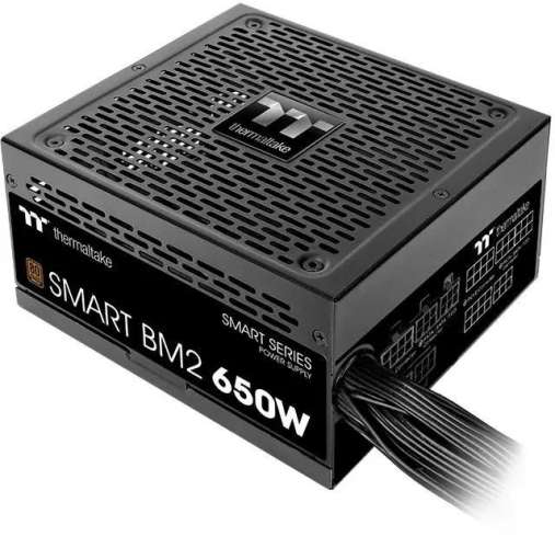 Блок питания Thermaltake SMART BM2,  650Вт,  140мм,  черный, retail [ps-spd-0650mnfabe-1]